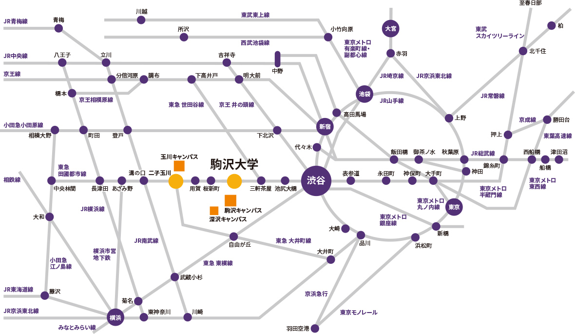 アクセス路線図