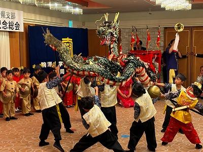 長崎北保育園児による龍踊り