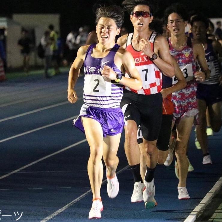 ルーキー帰山が大学初試合で自己ベスト更新！