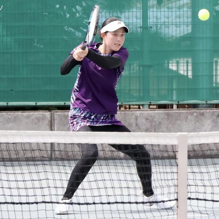 女子テニスリーグ　４－３で立大下し連勝