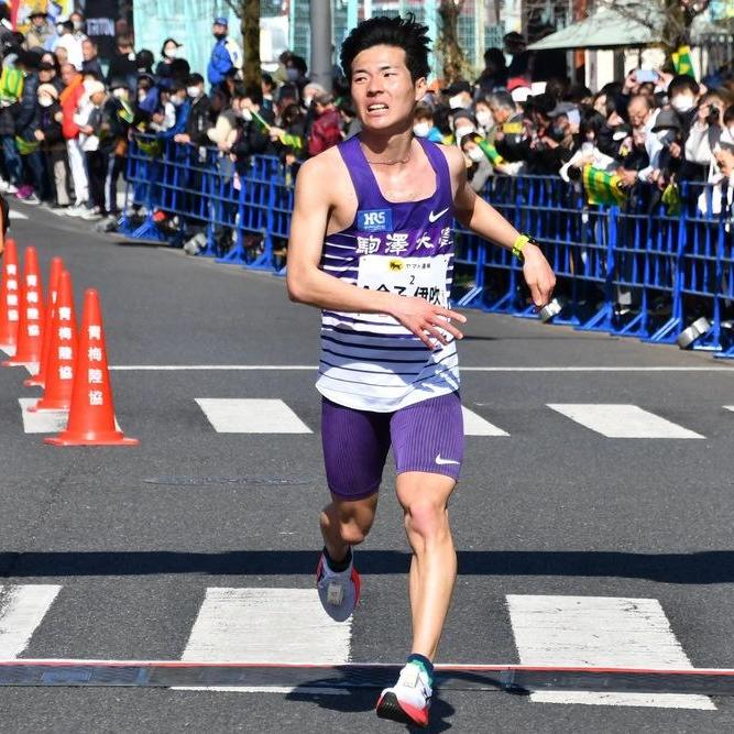 金子、大学ラストレースで準優勝ー第56回青梅マラソン