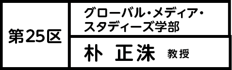 朴正洙　教授